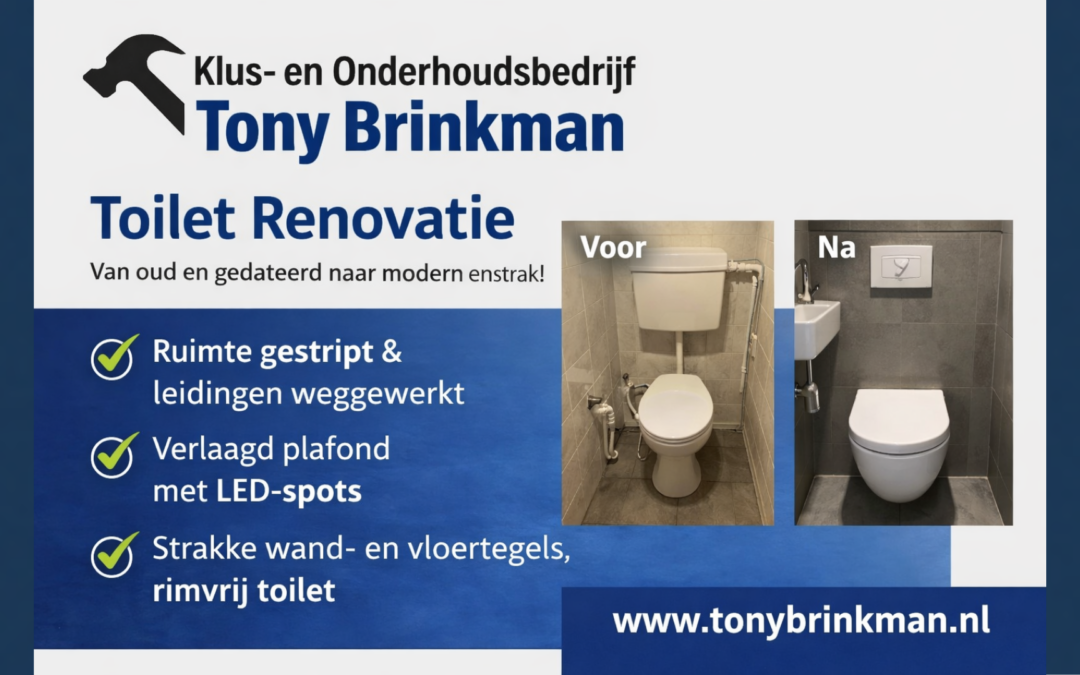 Toilet renovatie