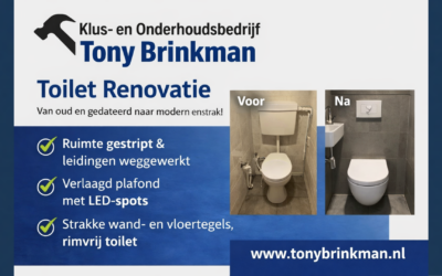 Toilet renovatie